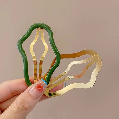 pack of 2 Cloud Hair Clips Set