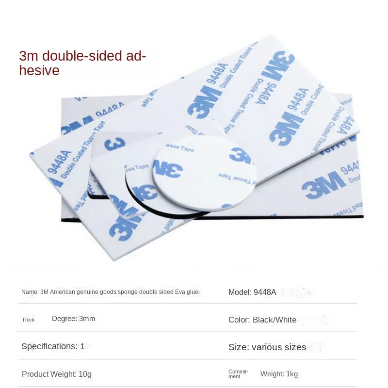double sided adhesive sticker