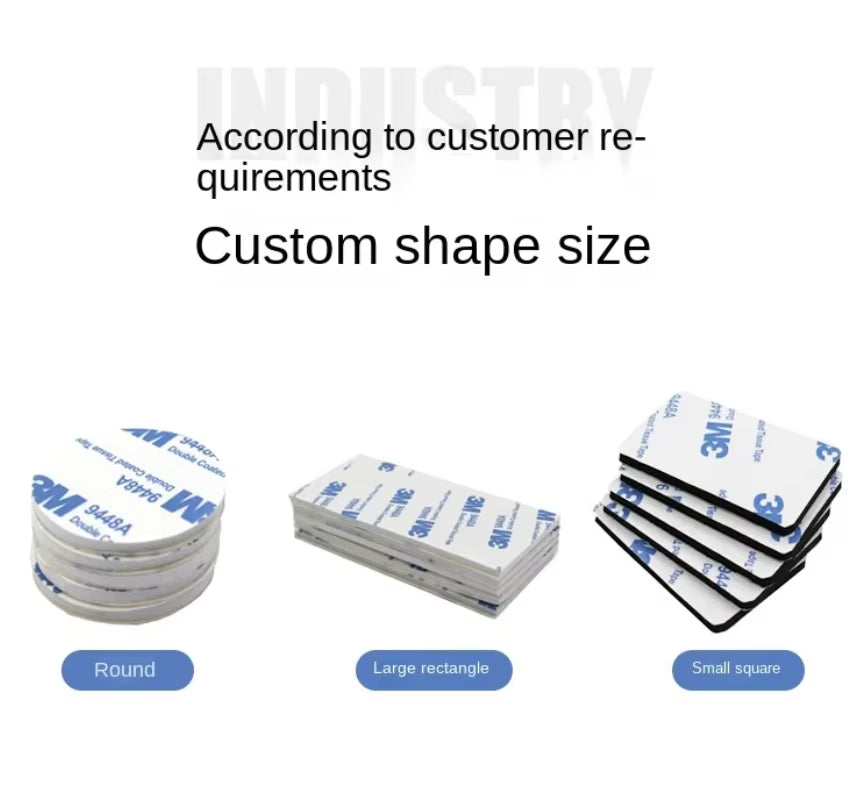 double sided adhesive sticker