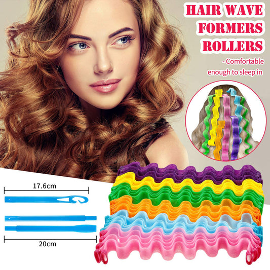 Reusable Hair Curlers ( Pack of 12 )