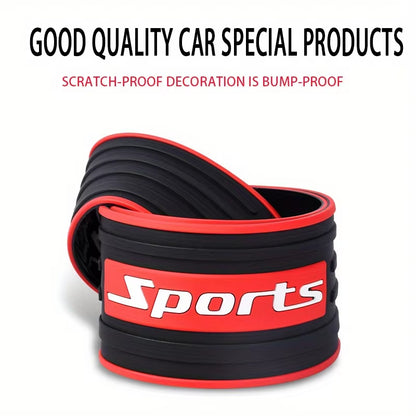 Bumper Guard Rubber Mouldings Pad Trim Cover