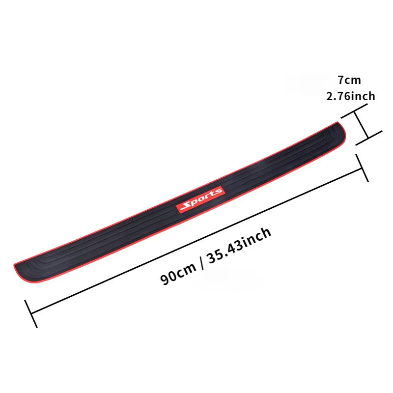 Bumper Guard Rubber Mouldings Pad Trim Cover