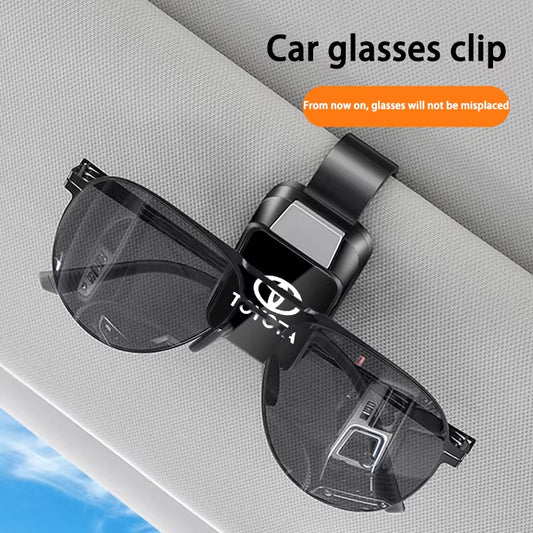 Car Interior Sun Visor Eyeglasses Holder