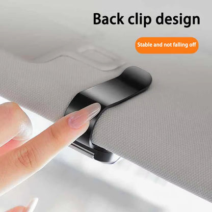 Car Interior Sun Visor Eyeglasses Holder