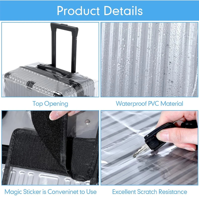 Transparent Luggage Protector Cover