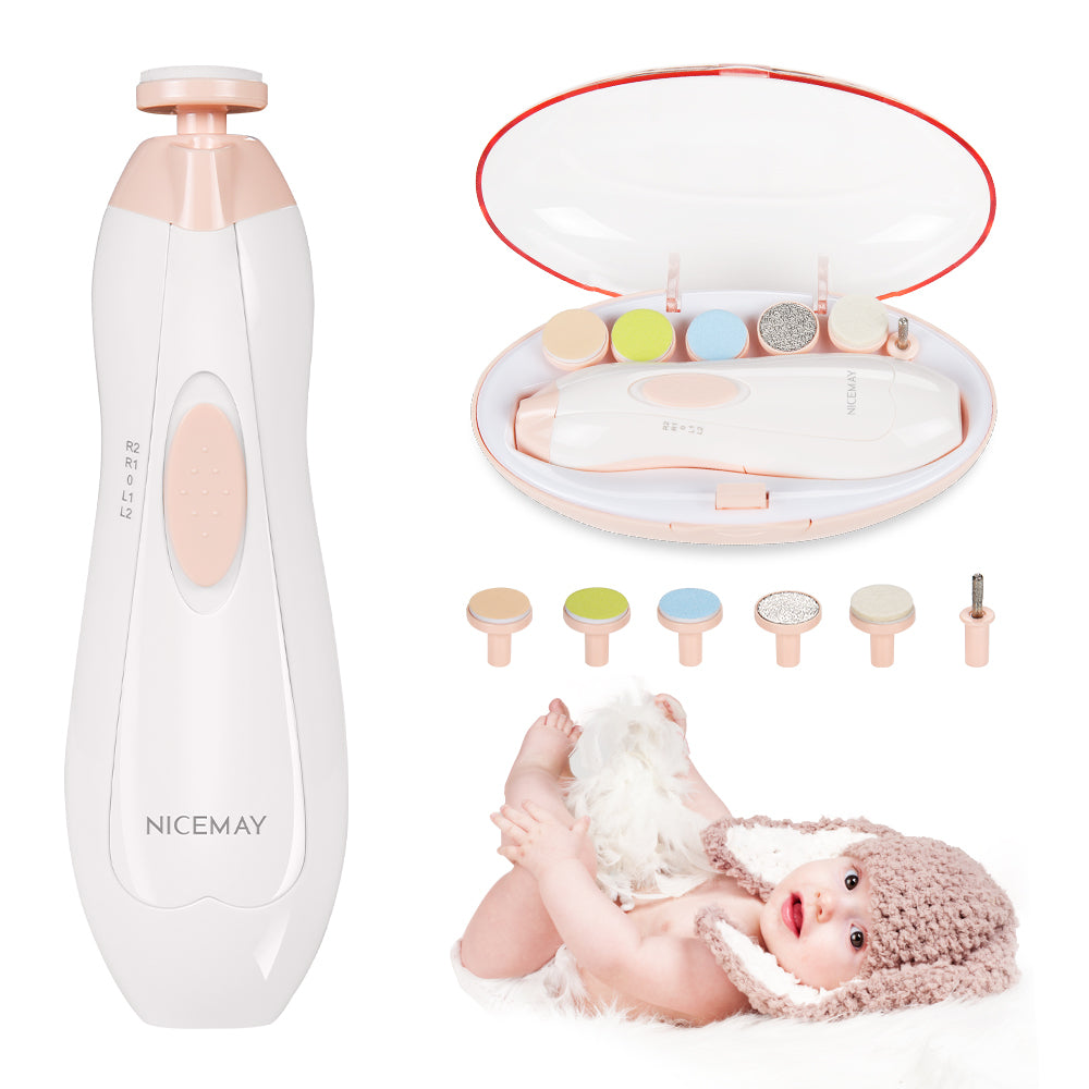 👶 Electric Baby Care Nail Clipper – Safe &amp; Silent Nail Cutter 💅✨