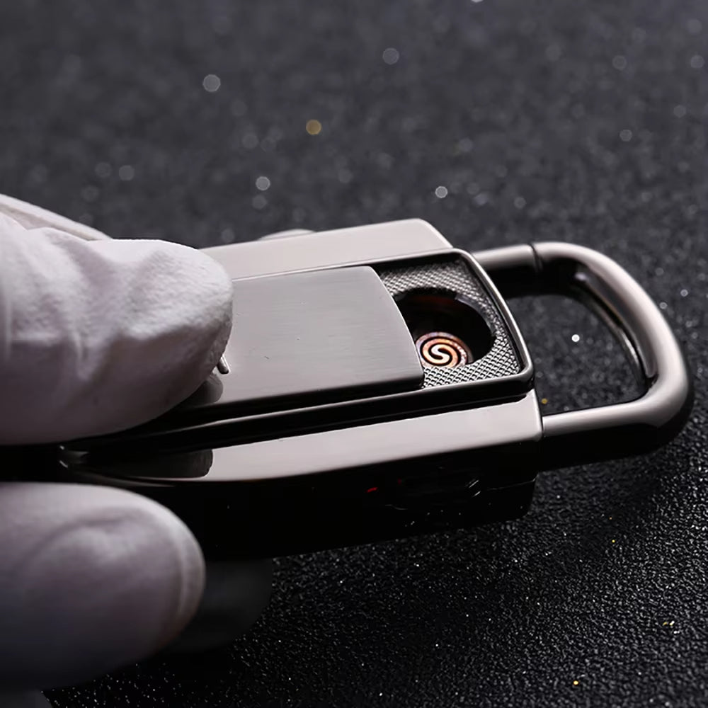 Key Rings Holder with Cigarette Lighter