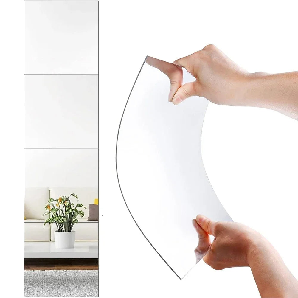 Self Adhesive Full Body Wall Mirror