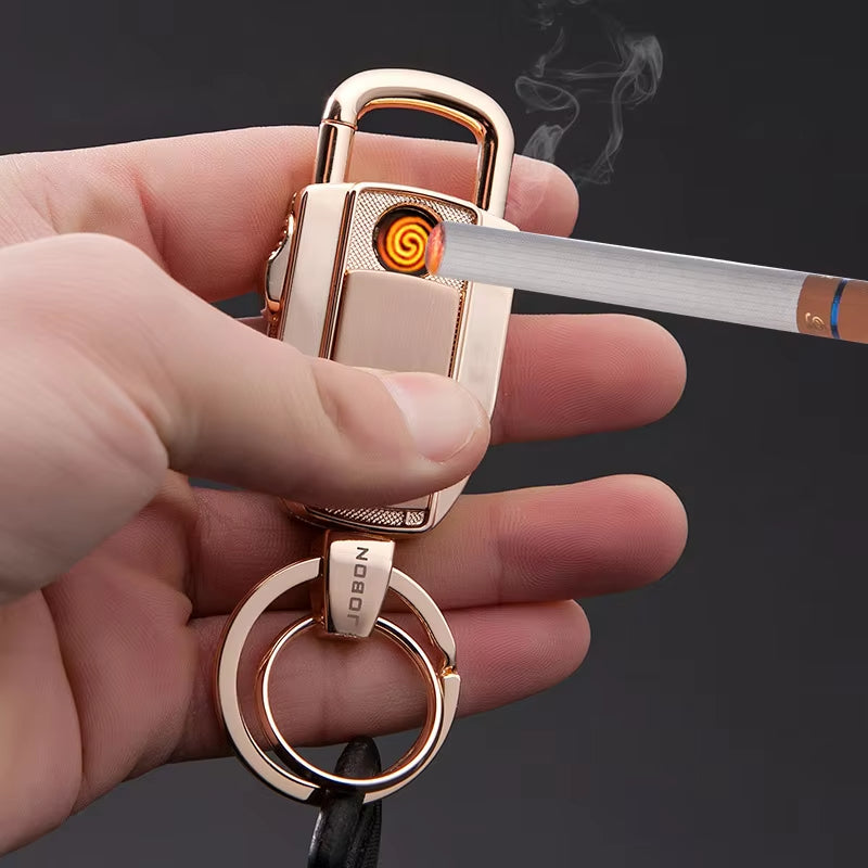 Key Rings Holder with Cigarette Lighter