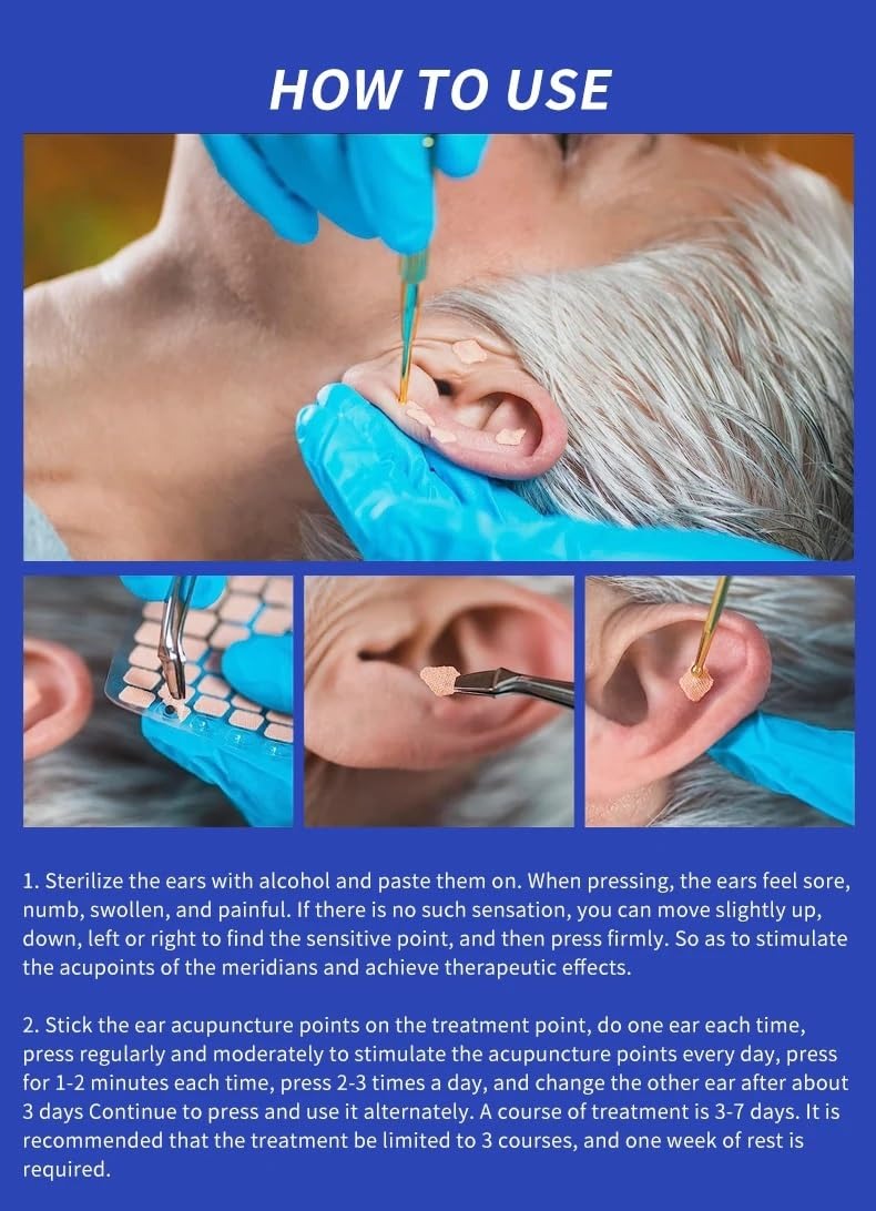 Acupressure Ear Seeds 🌿👂