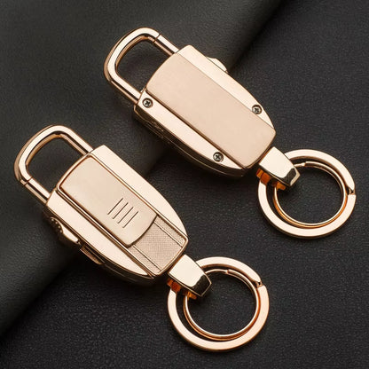 Key Rings Holder with Cigarette Lighter