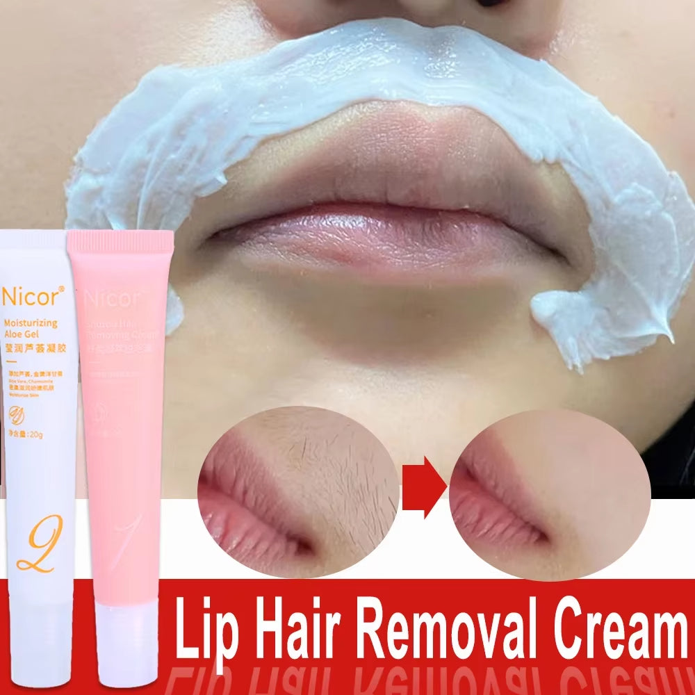 Facial Lip Hair Removal Cream