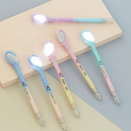 LED Light Pen Intelligent Auto-sensing Light-up Neutral Pen