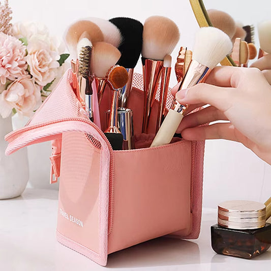 Desktop Makeup Brush Storage Bag