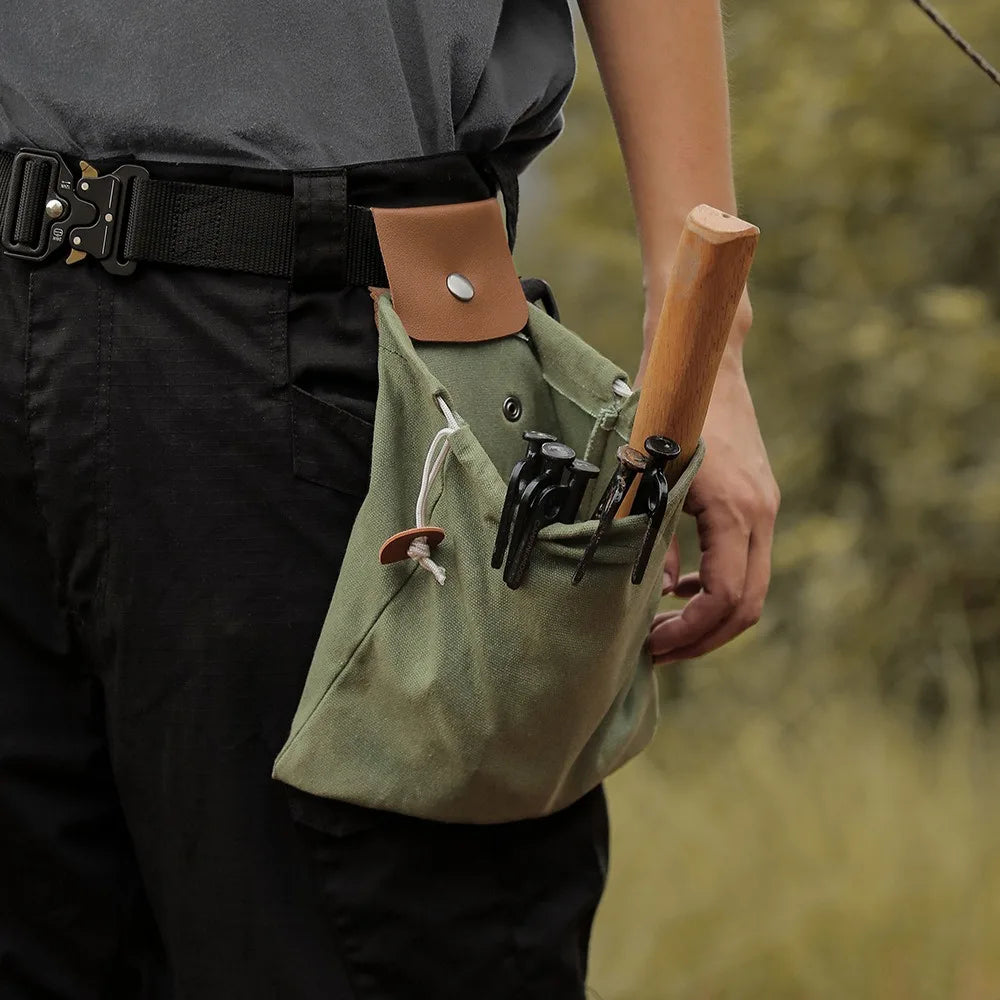 Outdoor Camping Storage Folding Belt Pouch