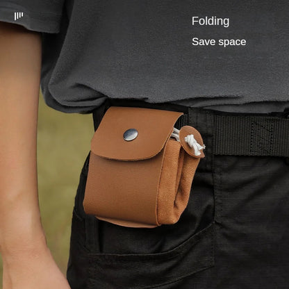 Outdoor Camping Storage Folding Belt Pouch