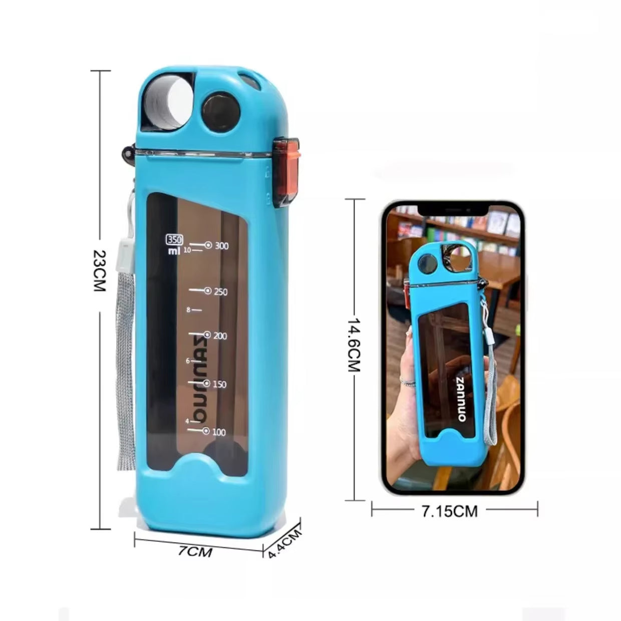 Sports Water Cup Square Shape Water Bottle