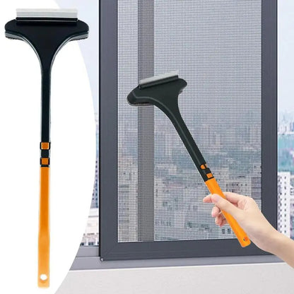 Long Handle Anti-mosquito Screen Brush Window Washing Brush Dust Removal