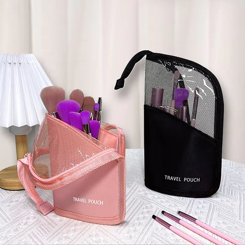 Desktop Makeup Brush Storage Bag