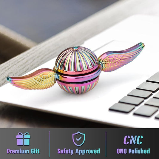 Stress Relief Metal Wings Spinner