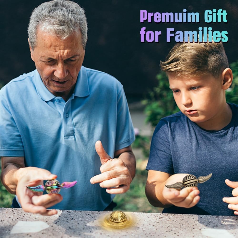 Stress Relief Metal Wings Spinner