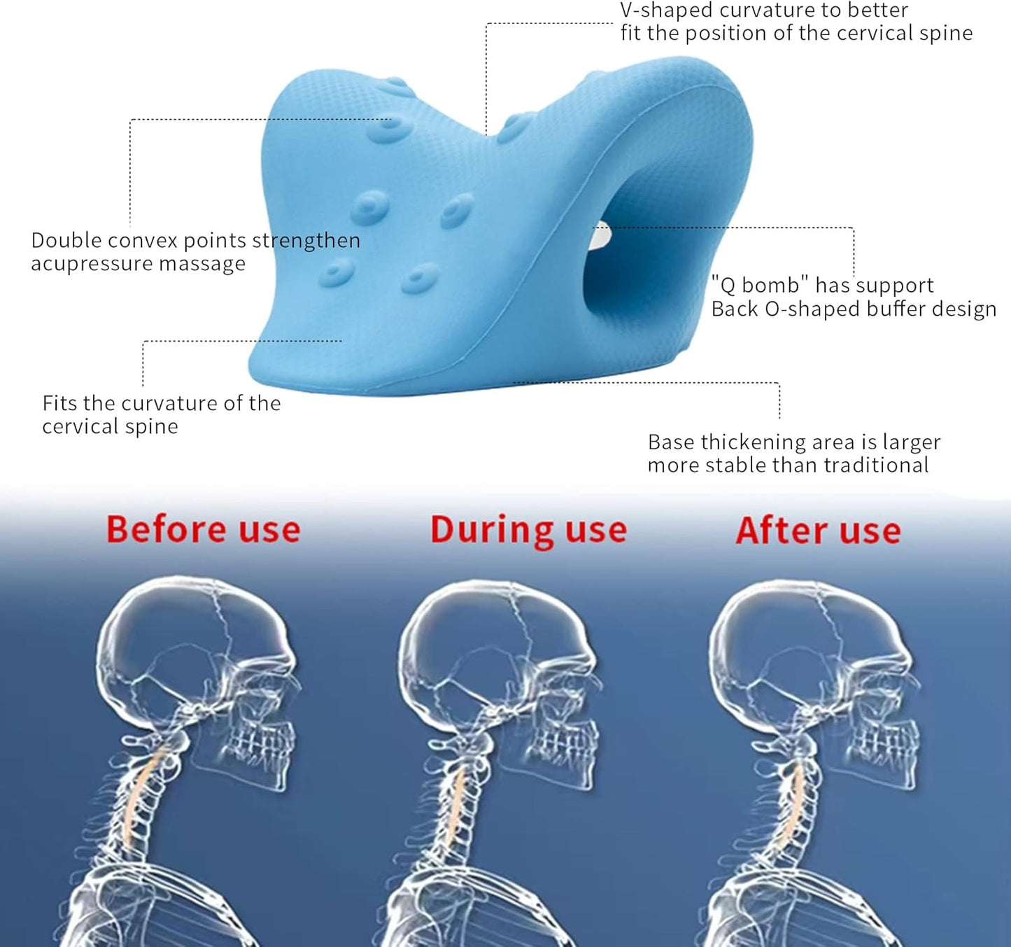 Neck Stretcher for Neck Pain Relief and Shoulder Relaxer