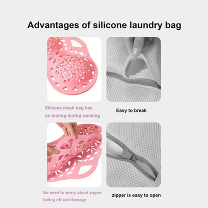 Silicone Bra Mesh Wash Bag
