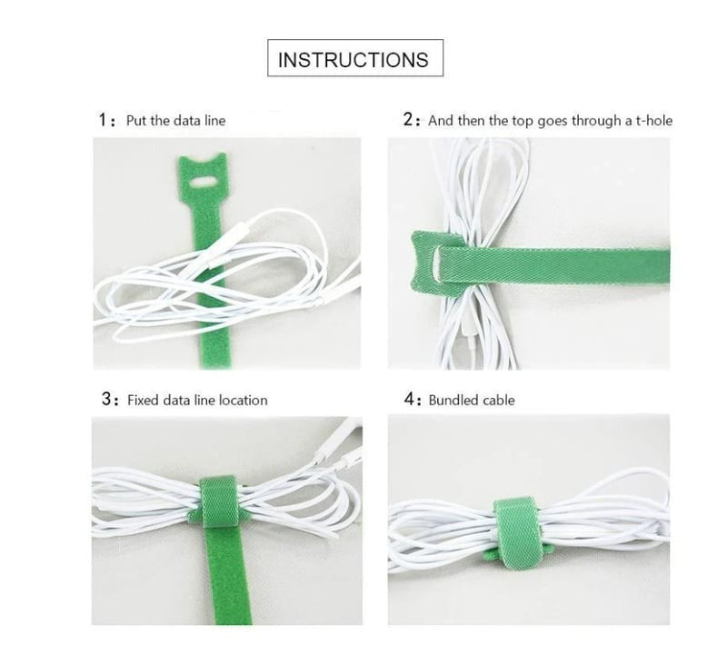 Wire Organizer fastener Tape