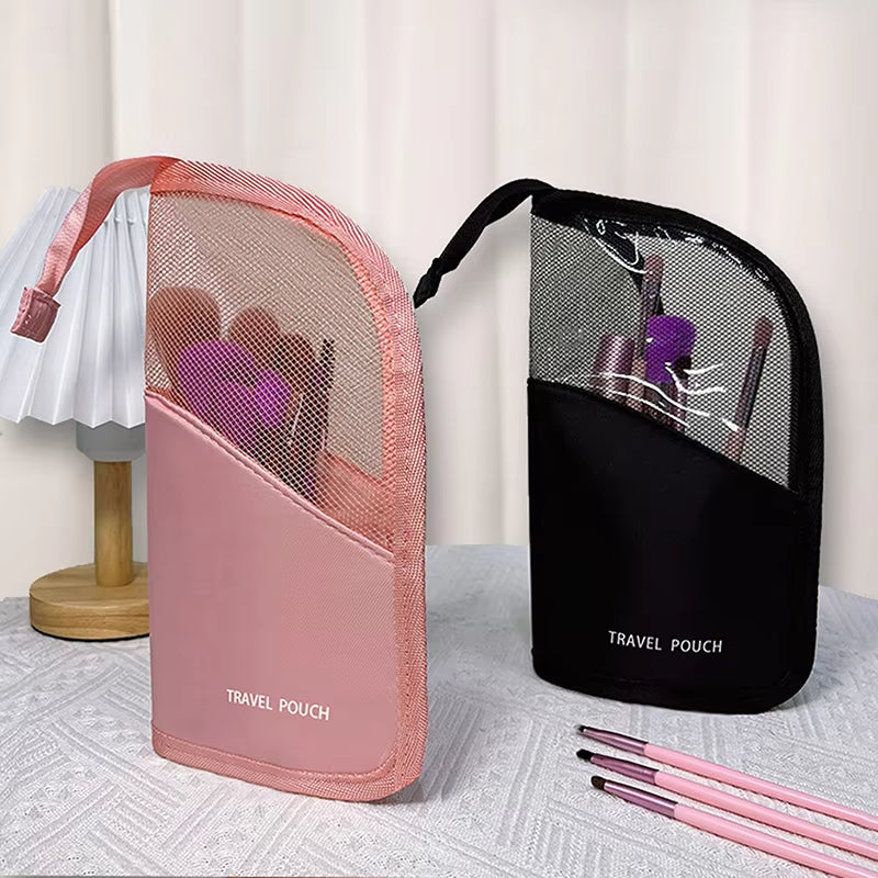 Desktop Makeup Brush Storage Bag