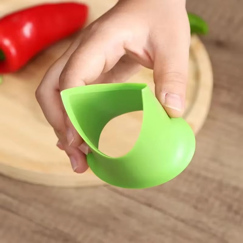 2-in-1 Fruit Pepper  Corer Seed Removing Tool