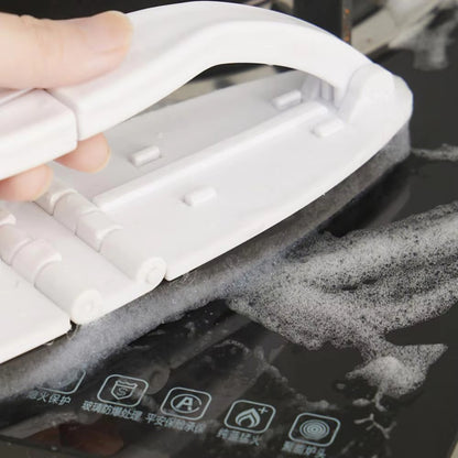 Foldable Kitchen Cleaning Brush With Handle