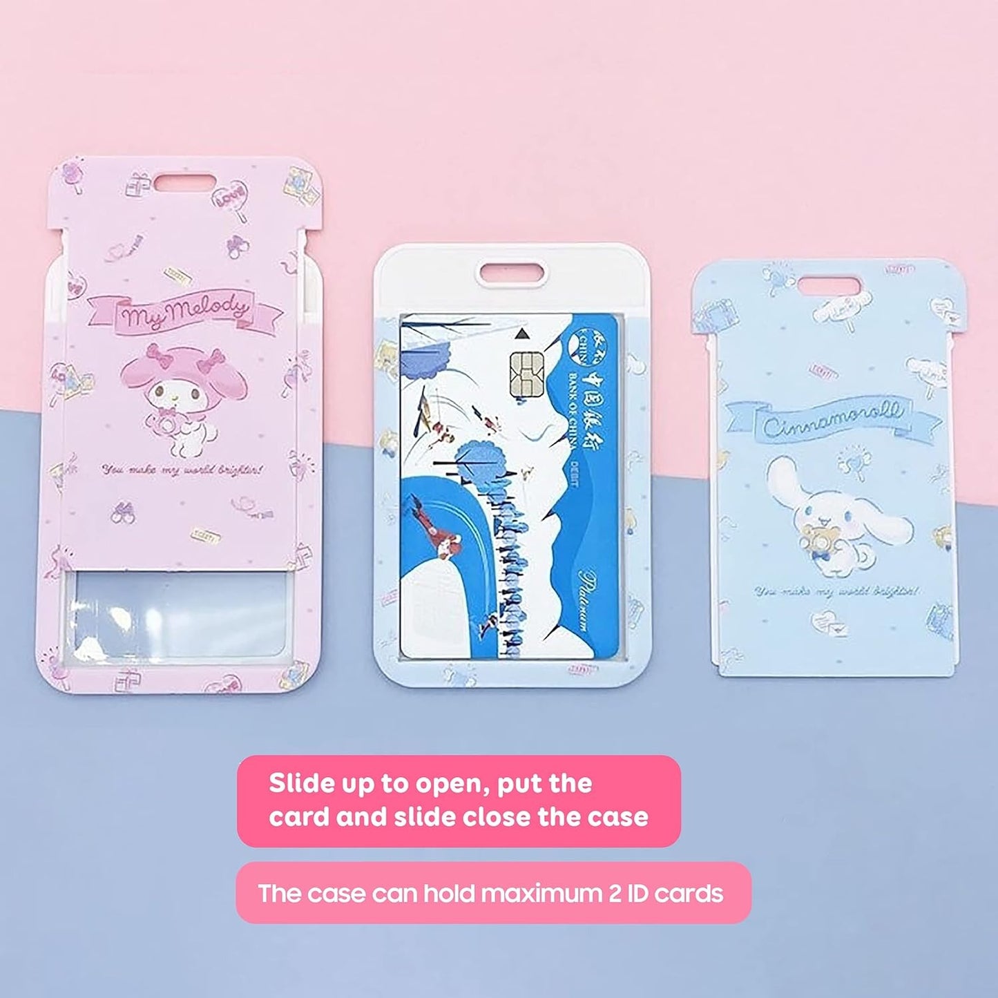 Cute ID Card Holders 🎀 ( Random Mix Designs )