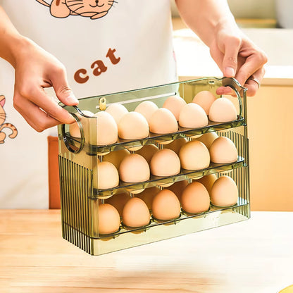Portable Multi-Layer Egg Tray Organizer