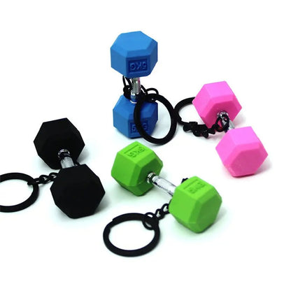 Long-lasting Keychain Durable Mini Dumbbell