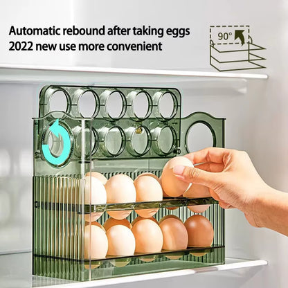 Portable Multi-Layer Egg Tray Organizer