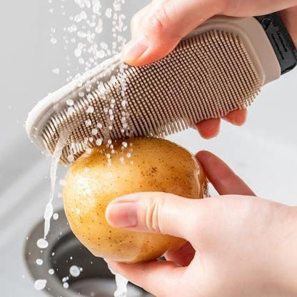 Silicone Scrub and Scraper Kitchen Tool 🧽🍳