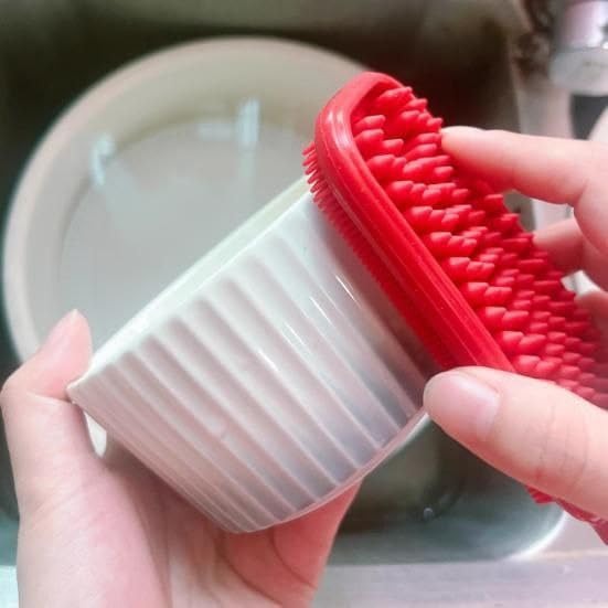 Silicone Scrub and Scraper Kitchen Tool 🧽🍳
