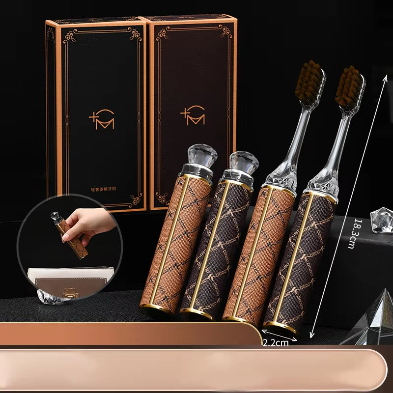 1Pcs Ultra Soft Portable Manual Travel Toothbrush