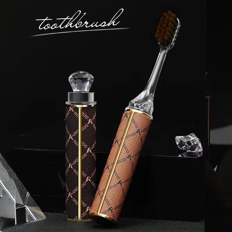 1Pcs Ultra Soft Portable Manual Travel Toothbrush