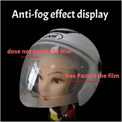 Anti Rain Films for Motorcycle Helmet Anti-Raining Stickers