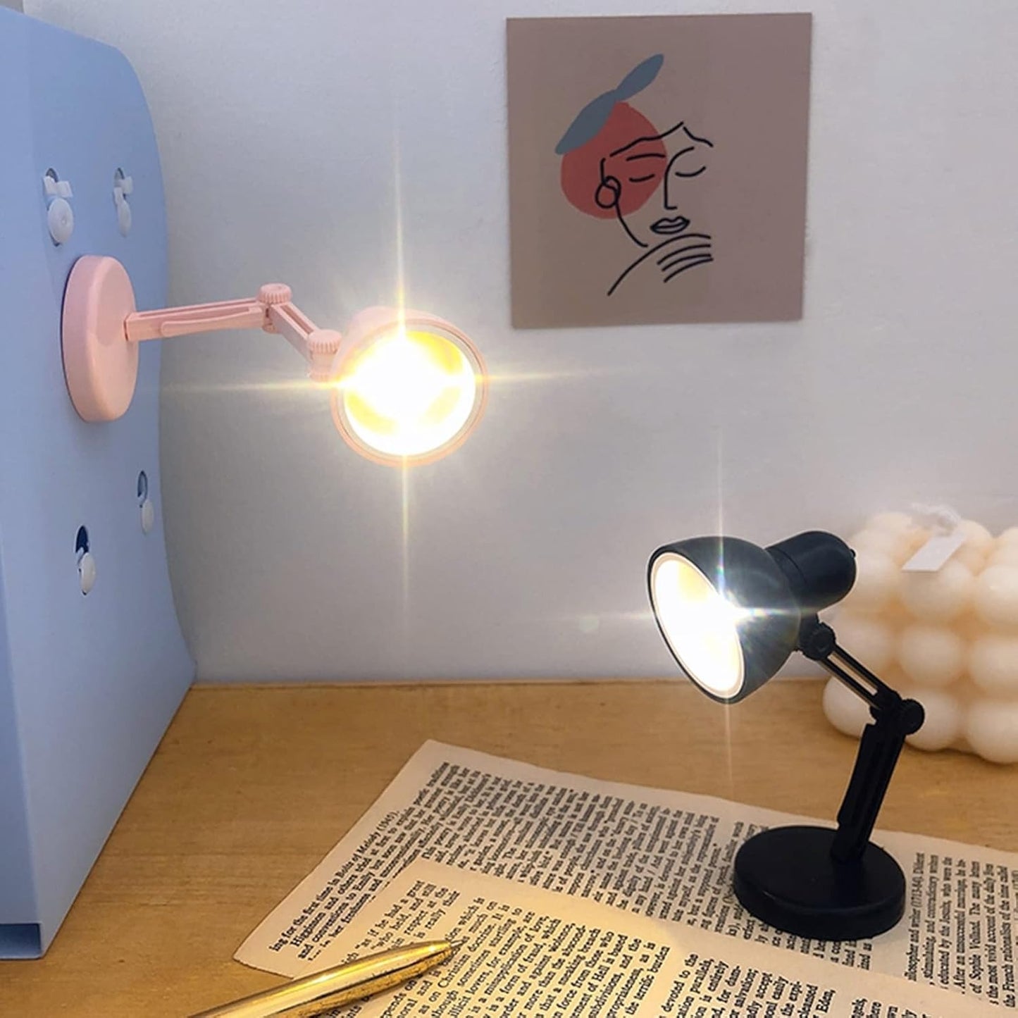 Mini Table Fold-able Lamp