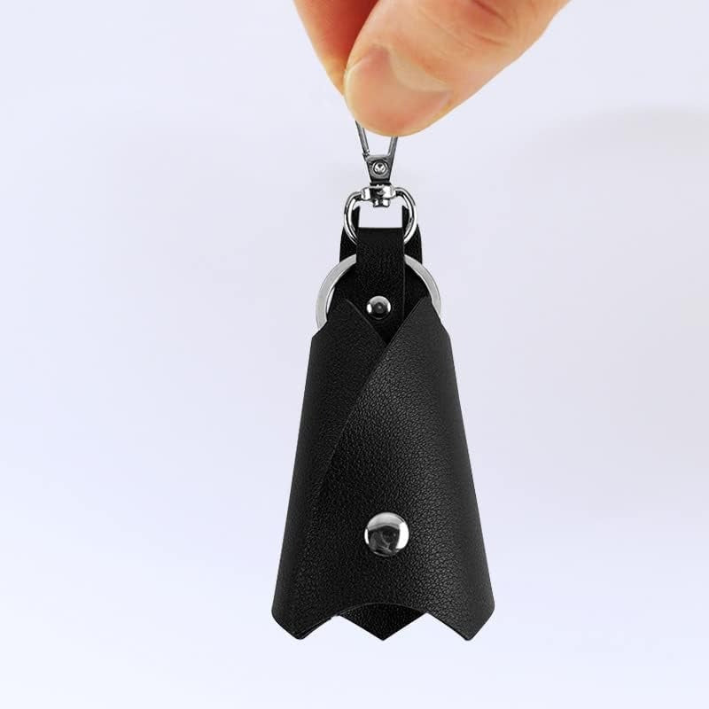 Batman Leather Keychain 🦇🔑