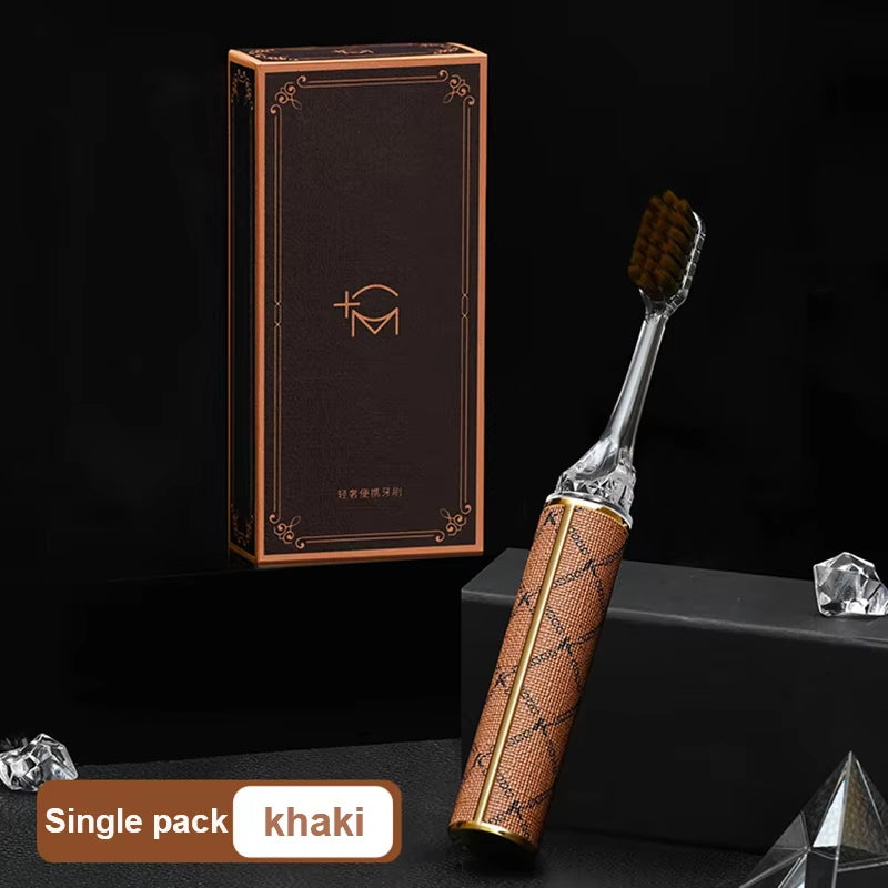 1Pcs Ultra Soft Portable Manual Travel Toothbrush