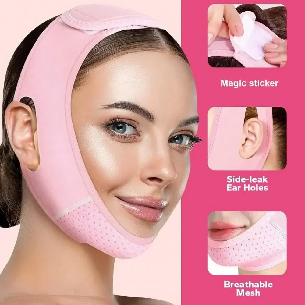 Women Face Slimming Bandage Face Lifting Band V Line Shaper Chin Cheek