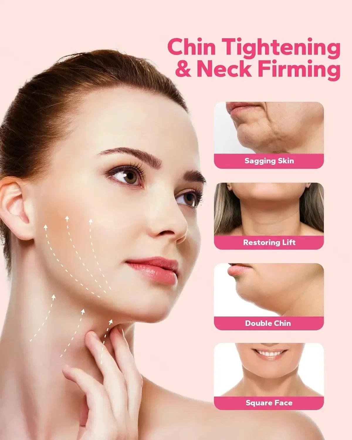 Women Face Slimming Bandage Face Lifting Band V Line Shaper Chin Cheek
