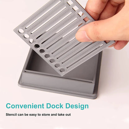Sticky notes bookmark Metal Cutting Dies Stencils