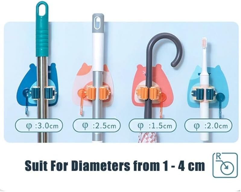 Wall Mounted Mop Holder