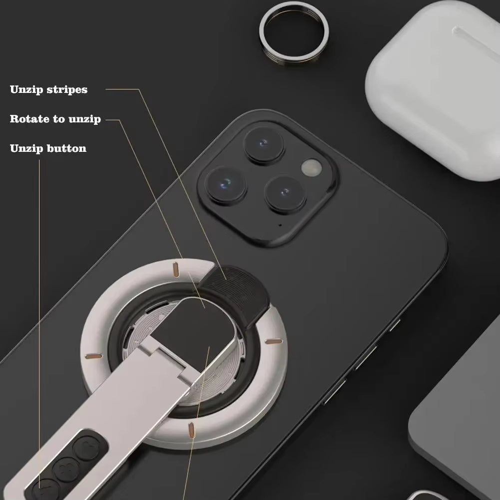 Portable Double-sided Magnetic Phone Holder