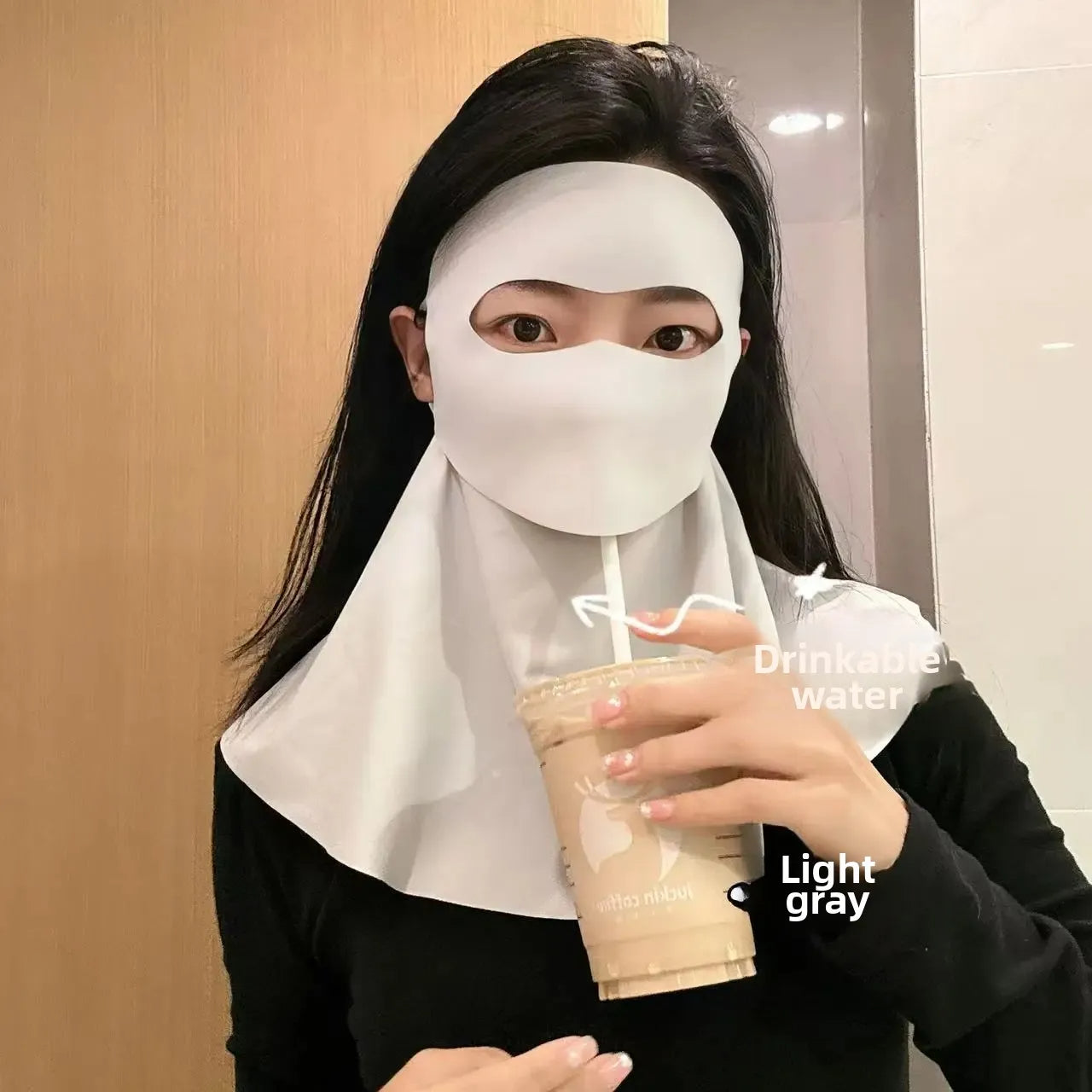 Summer UV Protection Full Face Mask