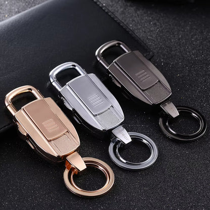 Key Rings Holder with Cigarette Lighter